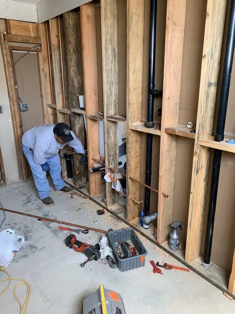 Commercial rough-in plumbing for Gas Line Repair in Bothell West